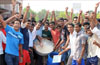 Konaje BCM Hostel students stage protest demanding better amenities